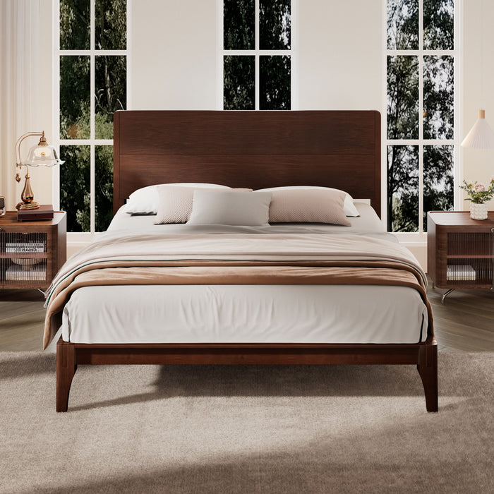 Platform Bed With Metal Support