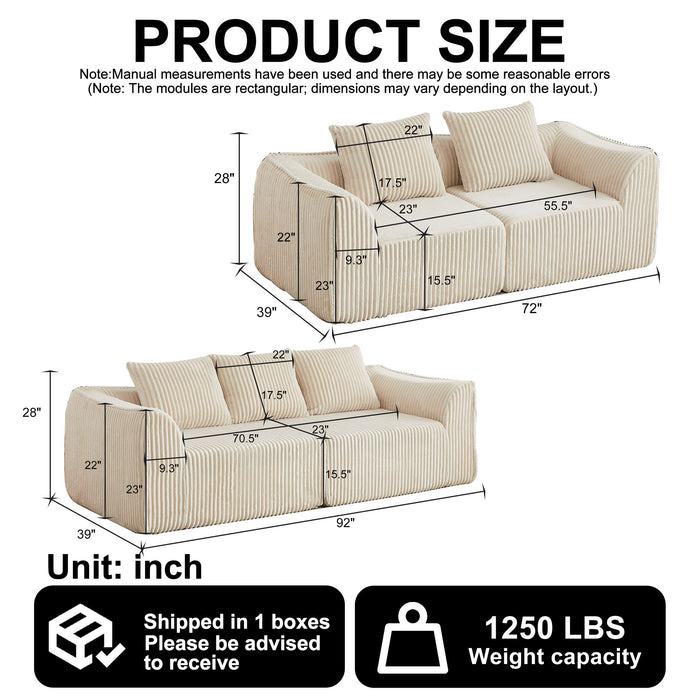 Minimalist Set With Curved Lines & Gently Sloped Backrest Home Essentials