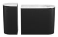 Ormara - Console Table Set - White / Black Zuo Modern
