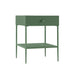 Colette - 1 Drawer Nightstand With Bottom Shelf - Green Furniture Max