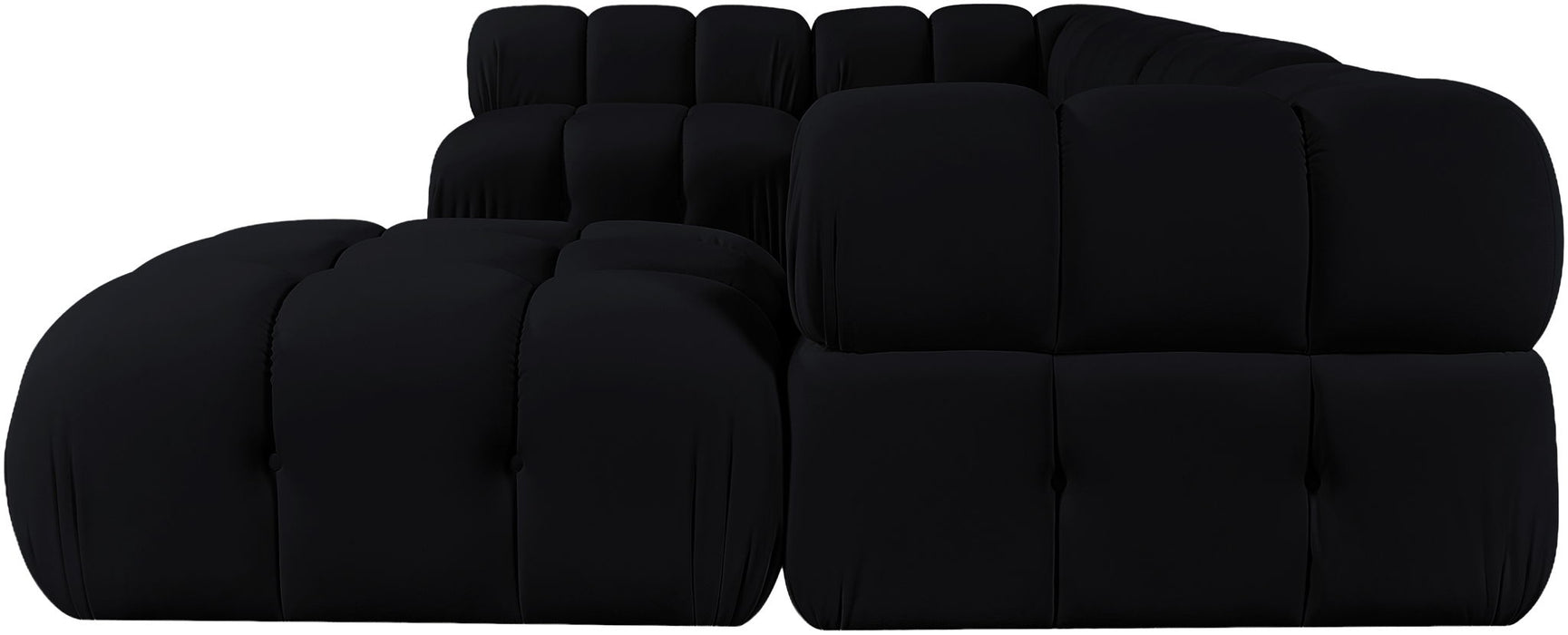Orin - 6 Piece Modular Sectional (3 Modular Chairs, 2 Corner Chairs & Ottoman) Meridian Furniture