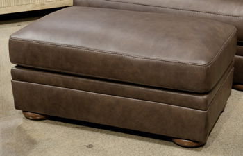 Carriage Point - Ottoman - Hickory Signature Design by Ashley®
