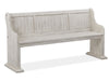 Bronwyn - Bench With Back - Alabaster Magnussen Furniture