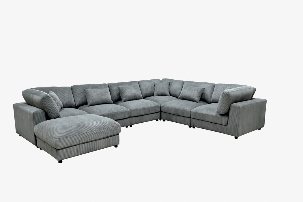 Upholstered Modular Sectional & Custom Configuration Home Essentials