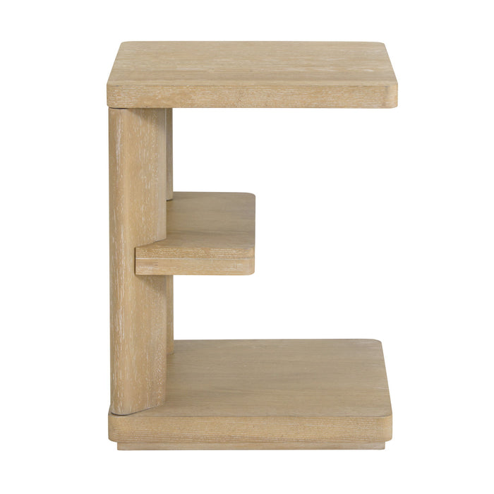 Chairside Table - Tan