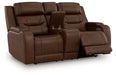 Knightington - Power Reclining Loveseat With Audio Seating Signature Design by Ashley®