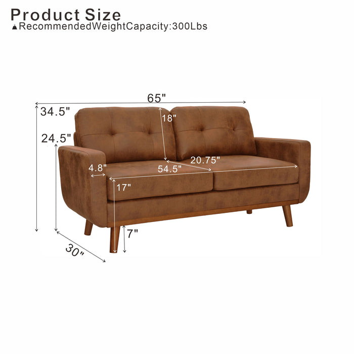 Modern 2 Seater Sofa Home Essentials