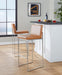 Fuji - Contemporary And Modern Elegance High Back Barstool Lumi Source