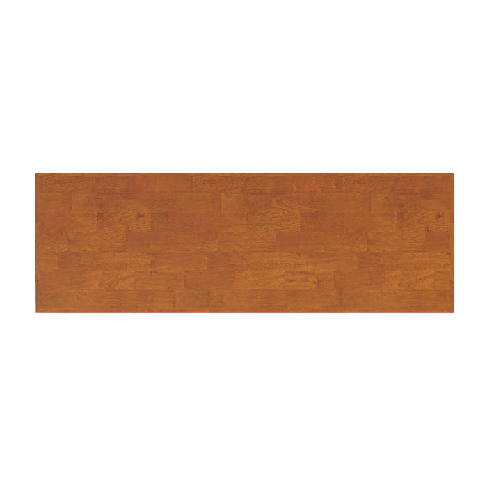 Draper - Handcrafted Low Bookcase Simpli-Home