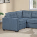 Reversible Chaise U - Sectional Couch, Living Room 3 Piece Set Home Essentials