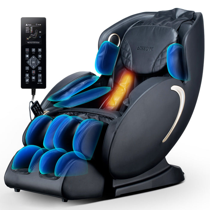 Bosscare - 3D Zero Gravity Massage Chair, Full Body Shiatsu Recliner With App Daily Nest