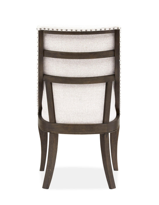 Roxbury Manor - Dining Arm Chair With Upholstered Seat and Back (Set of 2) - Homestead Brown Magnussen Furniture