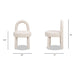 Penny - Round Arched Fully Upholstered Dining Side Chair (Set of 2) Jennifer Taylor Home