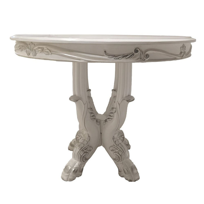 Dresden - 48" Counter Height Table - Bone White