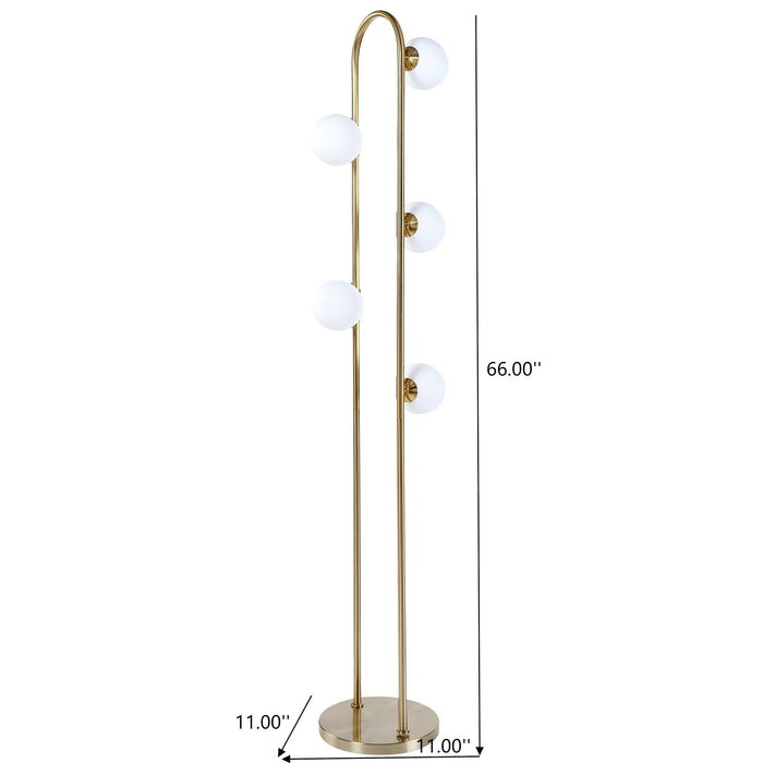 Artema - Floor Lamp - Gold Ashcroft Furniture
