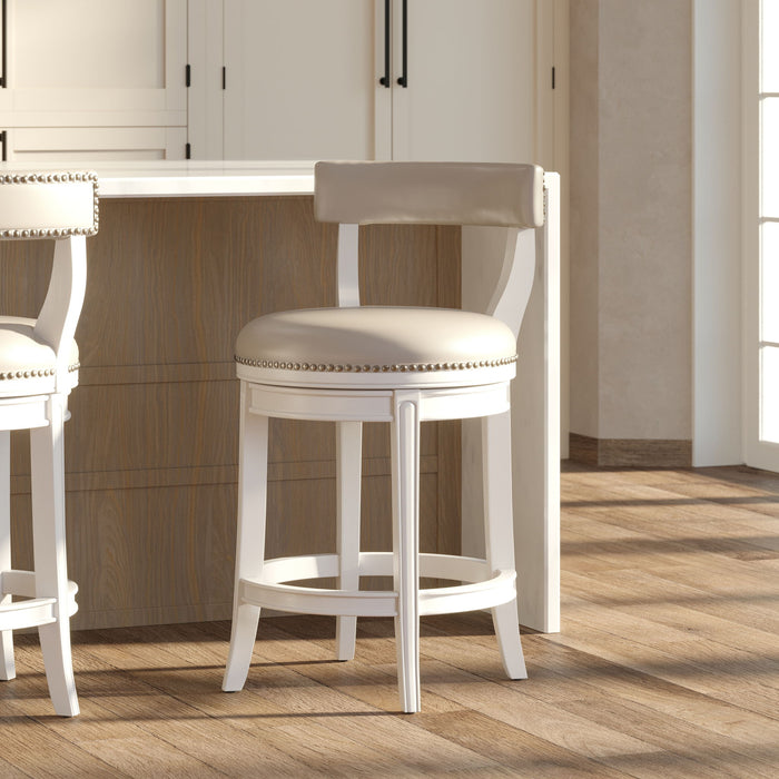 Stool & Upholstered Seat And Back Home Essentials