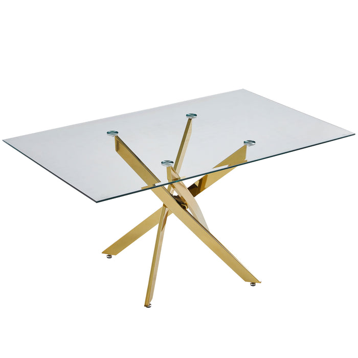 Modern Rectangular Table For Dining Room Home Essentials