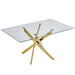 Modern Rectangular Table For Dining Room Home Essentials