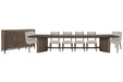Kavanaugh - Trestle Dining Table Set Magnussen Furniture