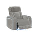 Electra - Power Recliner With Power Headrest, Massage, LED Lighting And USB Control Matrix Furniture Group