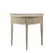 Vintage Inspired Storage Console Table With Fluted Doors JLA