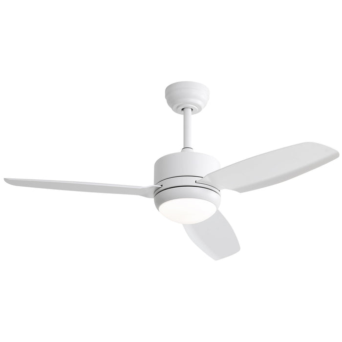 New Design Ceiling Fan With Lights 3 ABS Blades 6 - Speed DC Motor - White