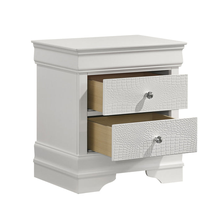 Blaze - 2 Drawer Modern Nightstand Matrix Furniture Group