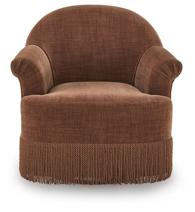 Jeanwell - Swivel Accent Chair - Clay Signature Design by Ashley®