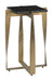 Noara - Accent Table - Black / Brass Zuo Modern