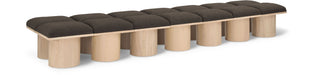 Pavilion - 14 Piece Modular Bench With Natural Base Meridian Furniture