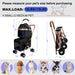 Double Pet Stroller For Dogs And Cats Daily Nest