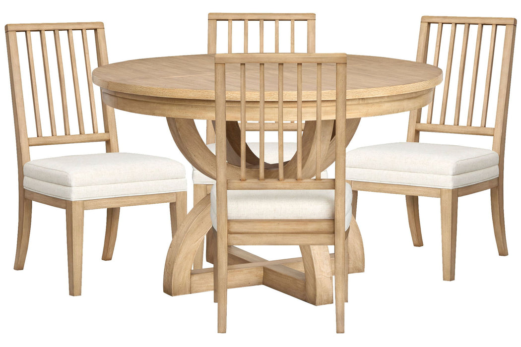 Coventry - Extendable 48" Round Dining Table Set Magnussen Furniture