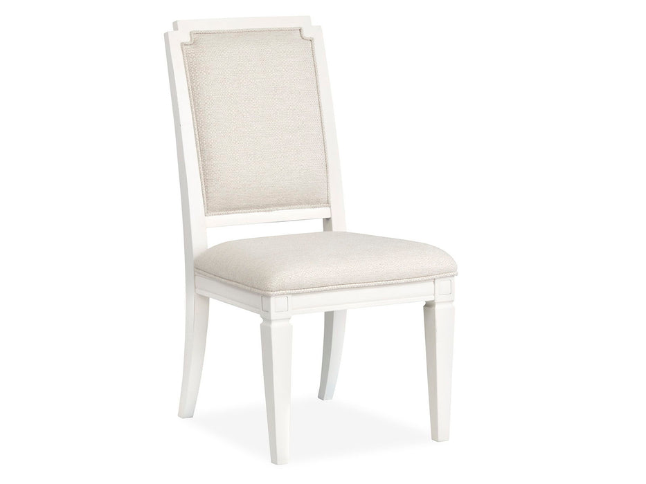 Willowbrook - Upholstered Side Chair (Set of 2) - Egg Shell White Magnussen Furniture