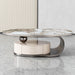 Oval Coffee Table With Drawer Home Essentials
