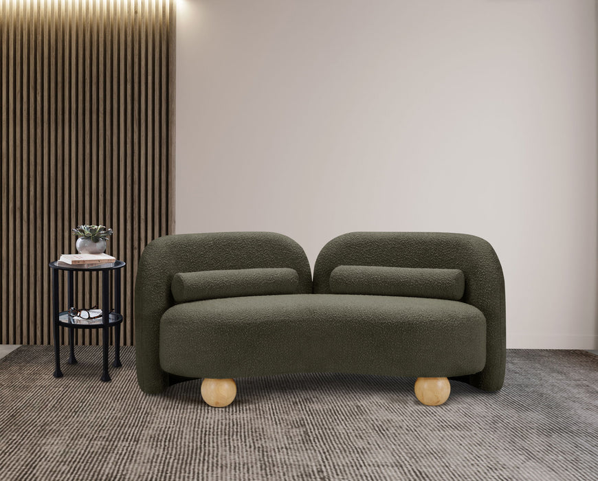 Daphne - Boucle Loveseat Meridian Furniture