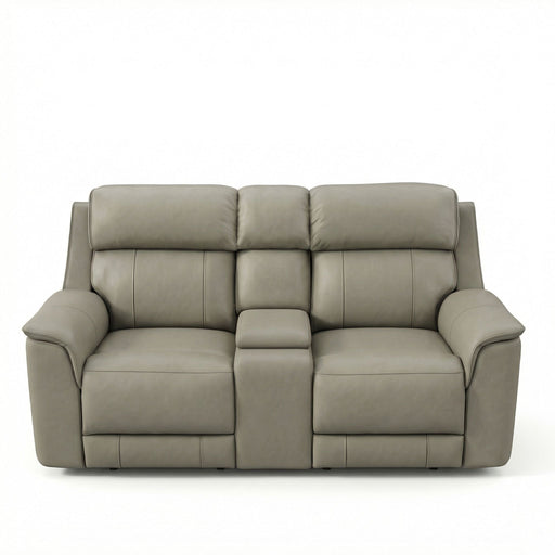 Oslo - Dual Power Reclining Loveseat With Console Home Essentials