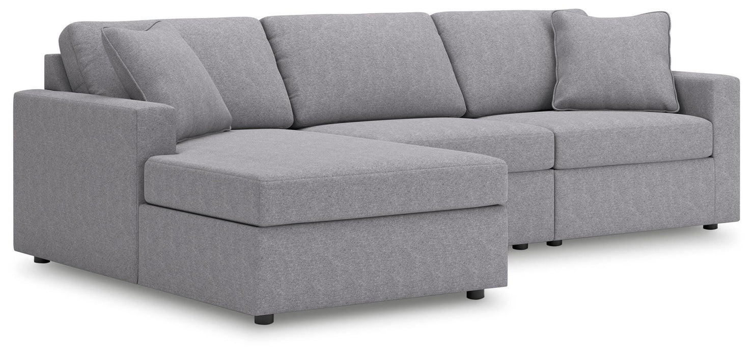 Modmax - L-Shaped Sectional - Granite Signature Design by Ashley®