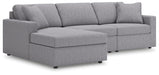 Modmax - L-Shaped Sectional - Granite Signature Design by Ashley®