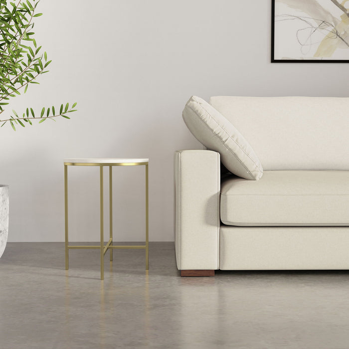 Tara - Side Table - Gold Simpli-Home
