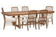Woodward - Trestle Extendable Dining Table Set Magnussen Furniture
