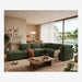 Reversible Modular Sectional & Custom Configuration And Premium Upholstery - Dark Green Home Essentials