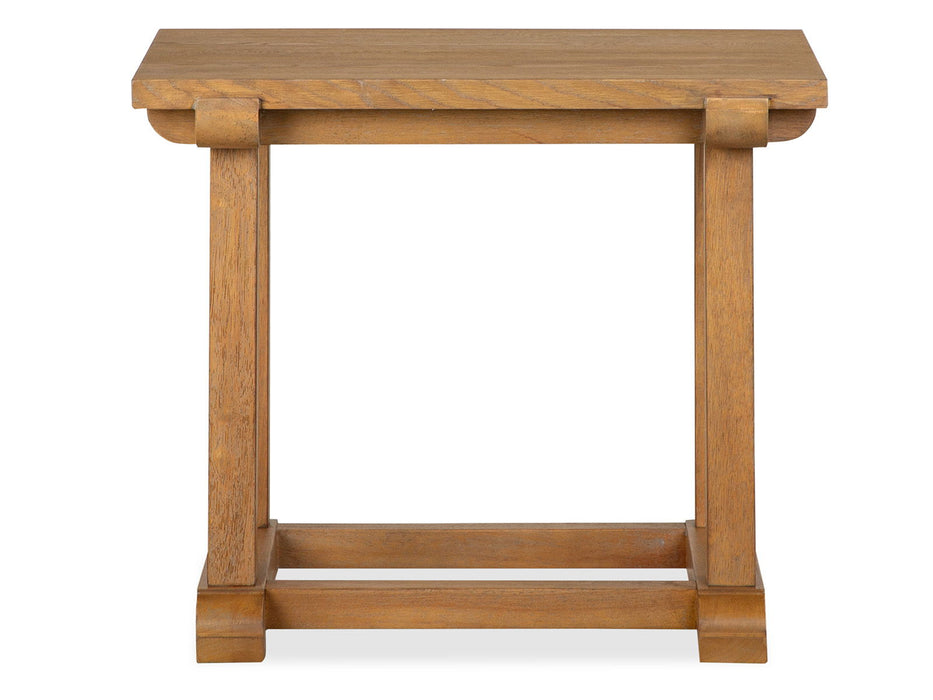 Lindon - Rectangular End Table - Belgian Wheat Magnussen Furniture