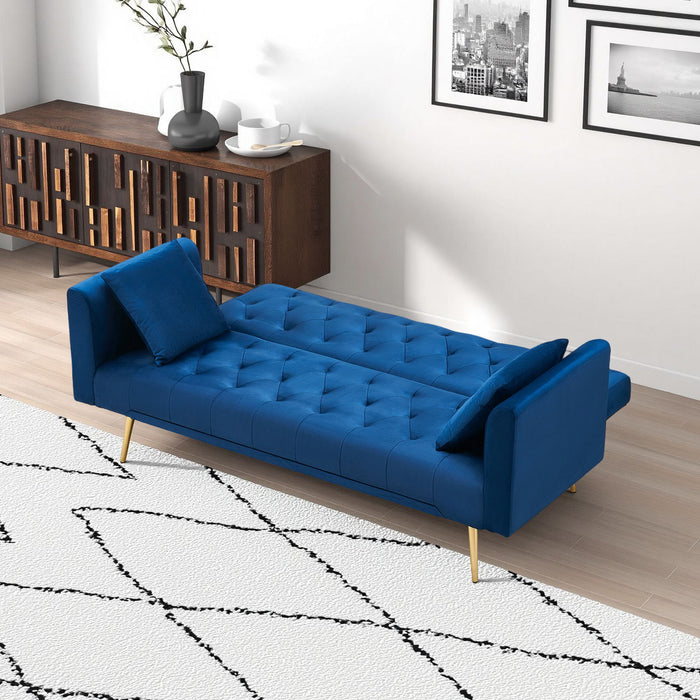 Convertible Double Folding Living Room Sofa Bed Home Essentials