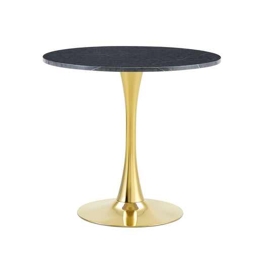 Round Dining Table & Thickened Top For Kitchen Home Essentials