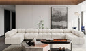 Ames - 7 Piece Boucle Fabric Modular Sectional Meridian Furniture