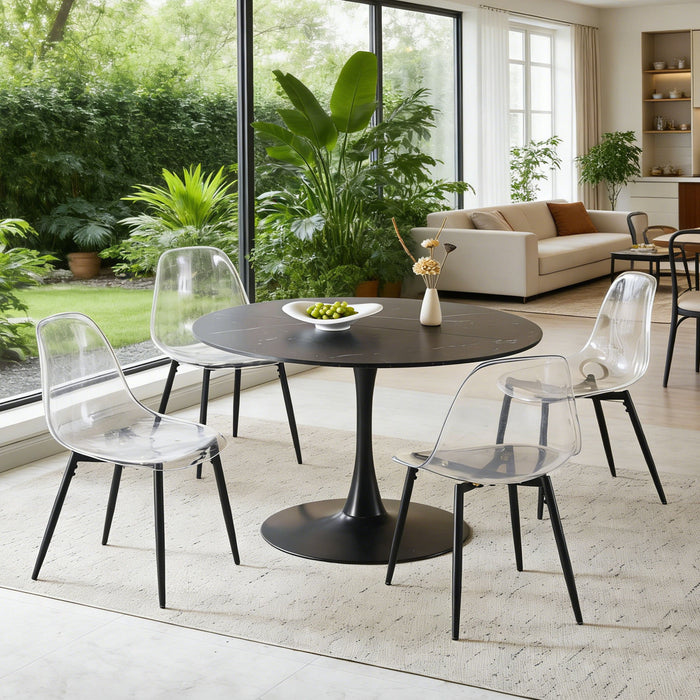 Round Tulip Table, Pedestal Design Home Essentials