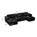 U-Shape Modular Sectional Sofa For Living Room Home Essentials
