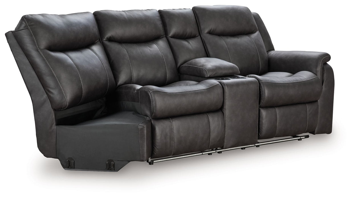 Sultan Meadow - RAF Reclining Loveseat - Eclipse