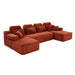 Sectional Sleeper Sofa & Storage Pockets, Modular Couch With Throw Pillows For Living Room Home Essentials