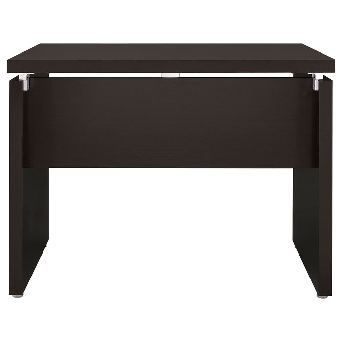 Extension Desk With Floating Top Design - Brown Furniture Max